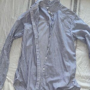 Women’s Blue Striped Shirt